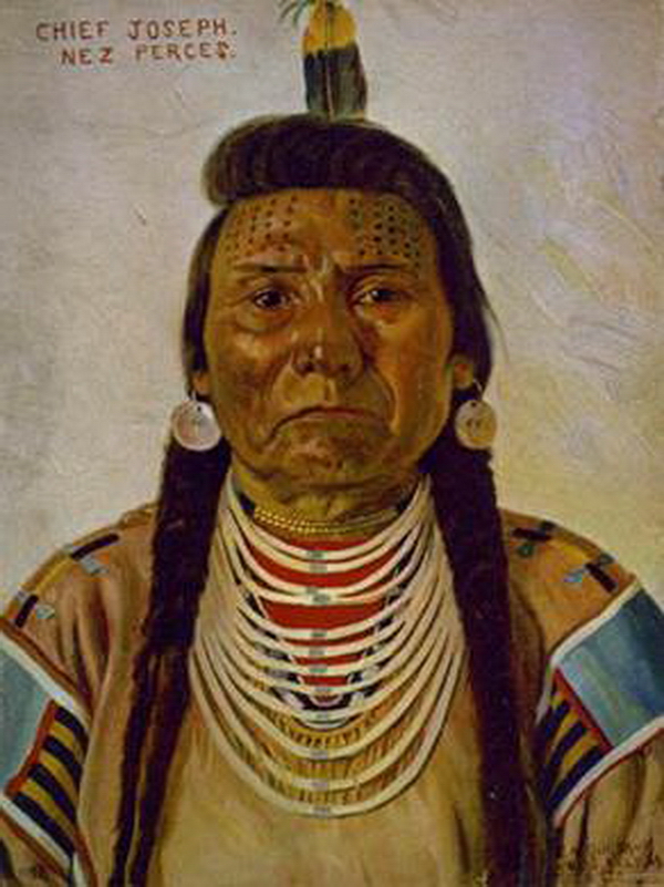 Chief Joseph, Nez Percés, 1898.